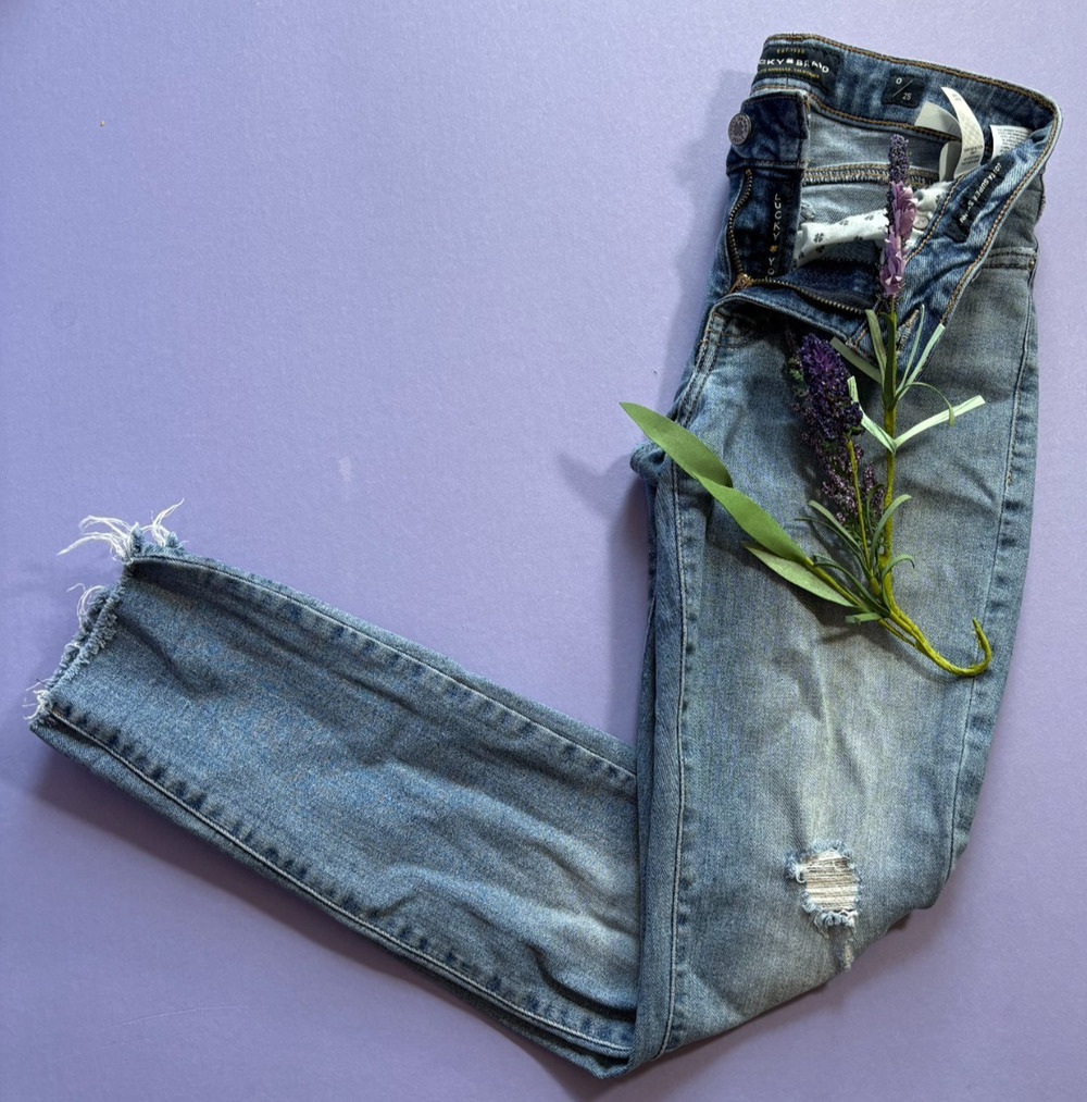 Women’s Lucky Brand Lolita Super Skinny Blue Jeans